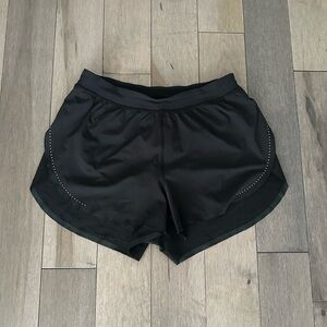 Lululemon women’s  discontinued shorts in the color black!